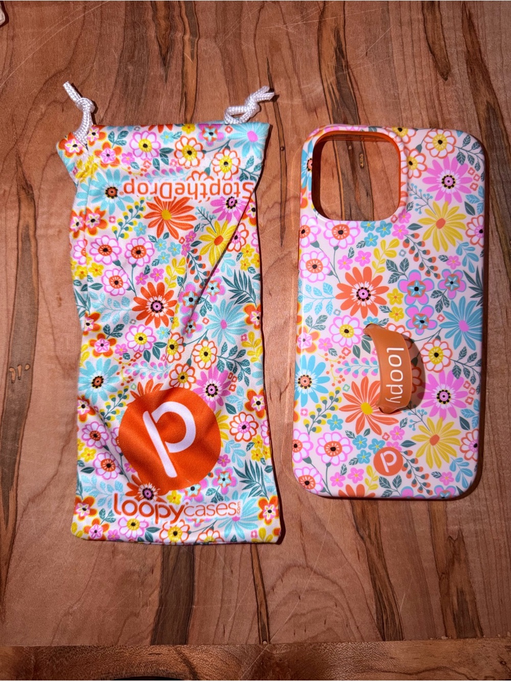 Loopy Case Floral in Pink & Multicolor fits iPhone 13 Pro Max & 12 Pro Max